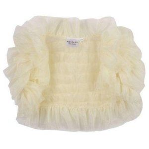 Ooh La La Couture‎ Champagne Ruffle Shrug 14 Years